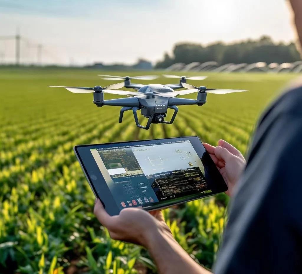 Engineer inspecting a high-discharge UAV lithium battery pack for commercial drones