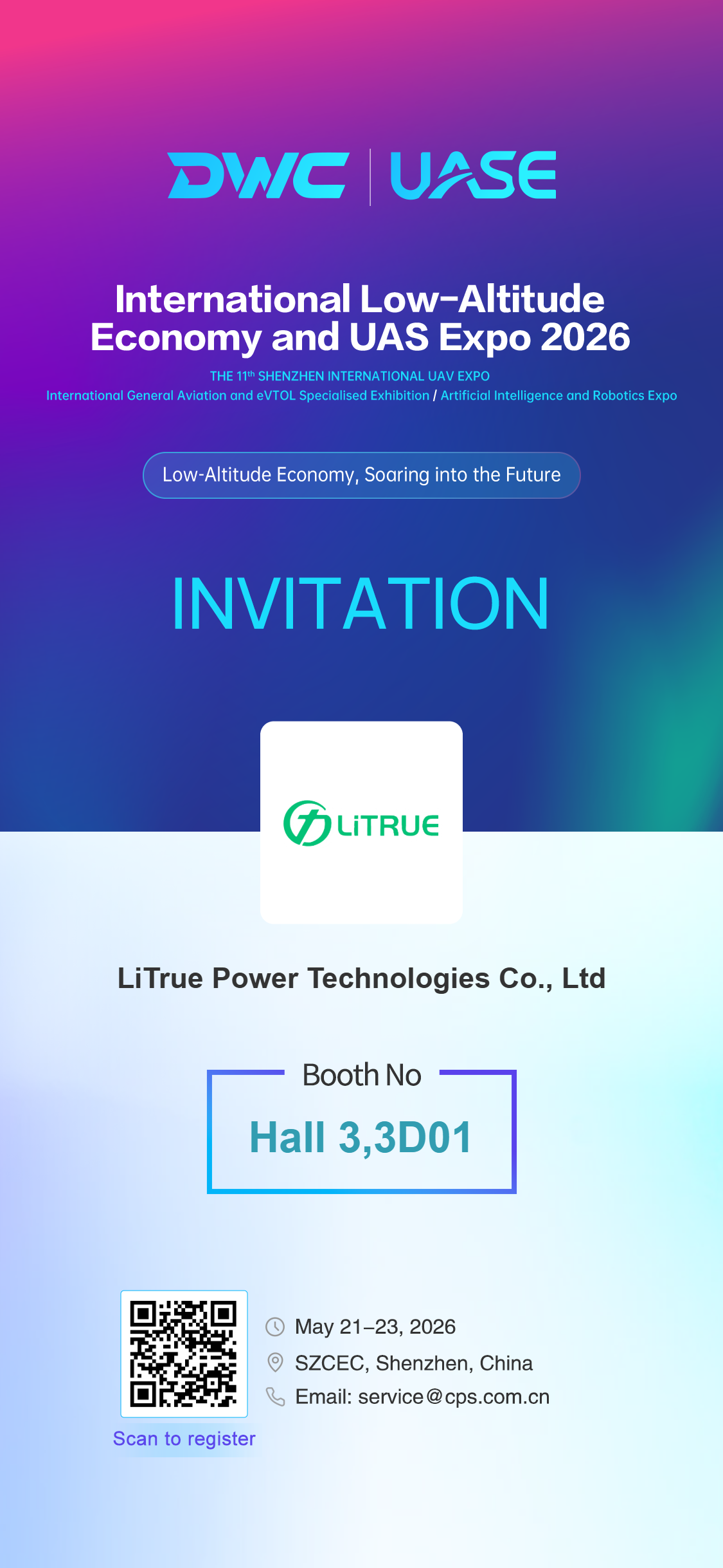 LiTrue Expo-Invitation