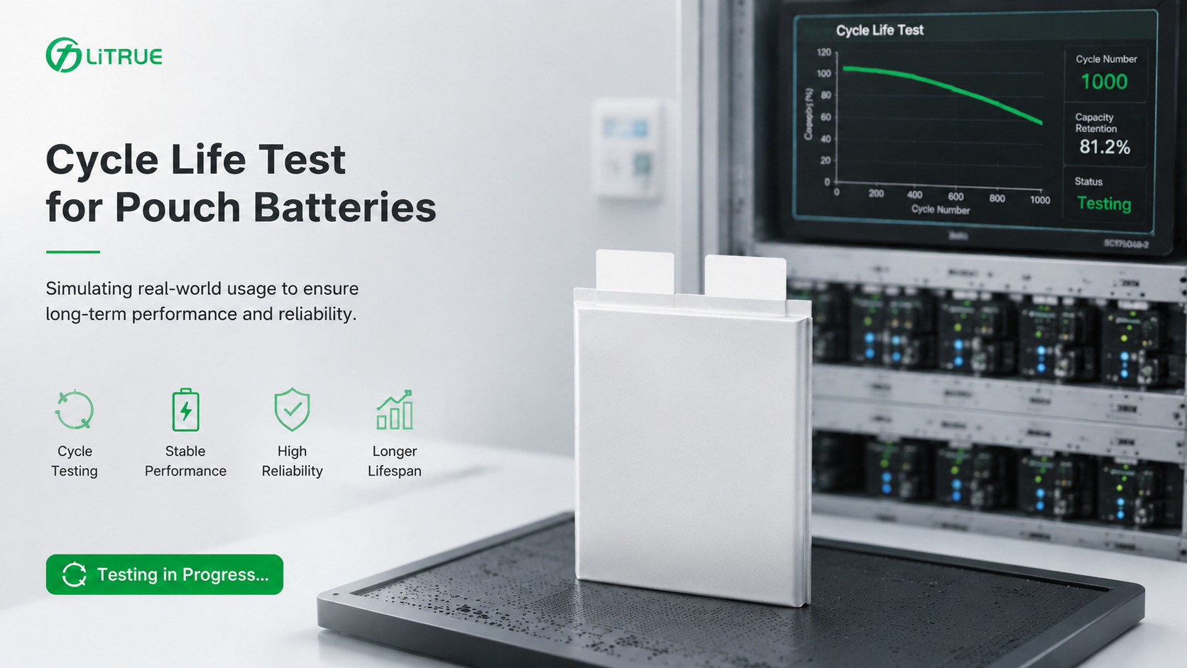 conducting lithium battery cycle life