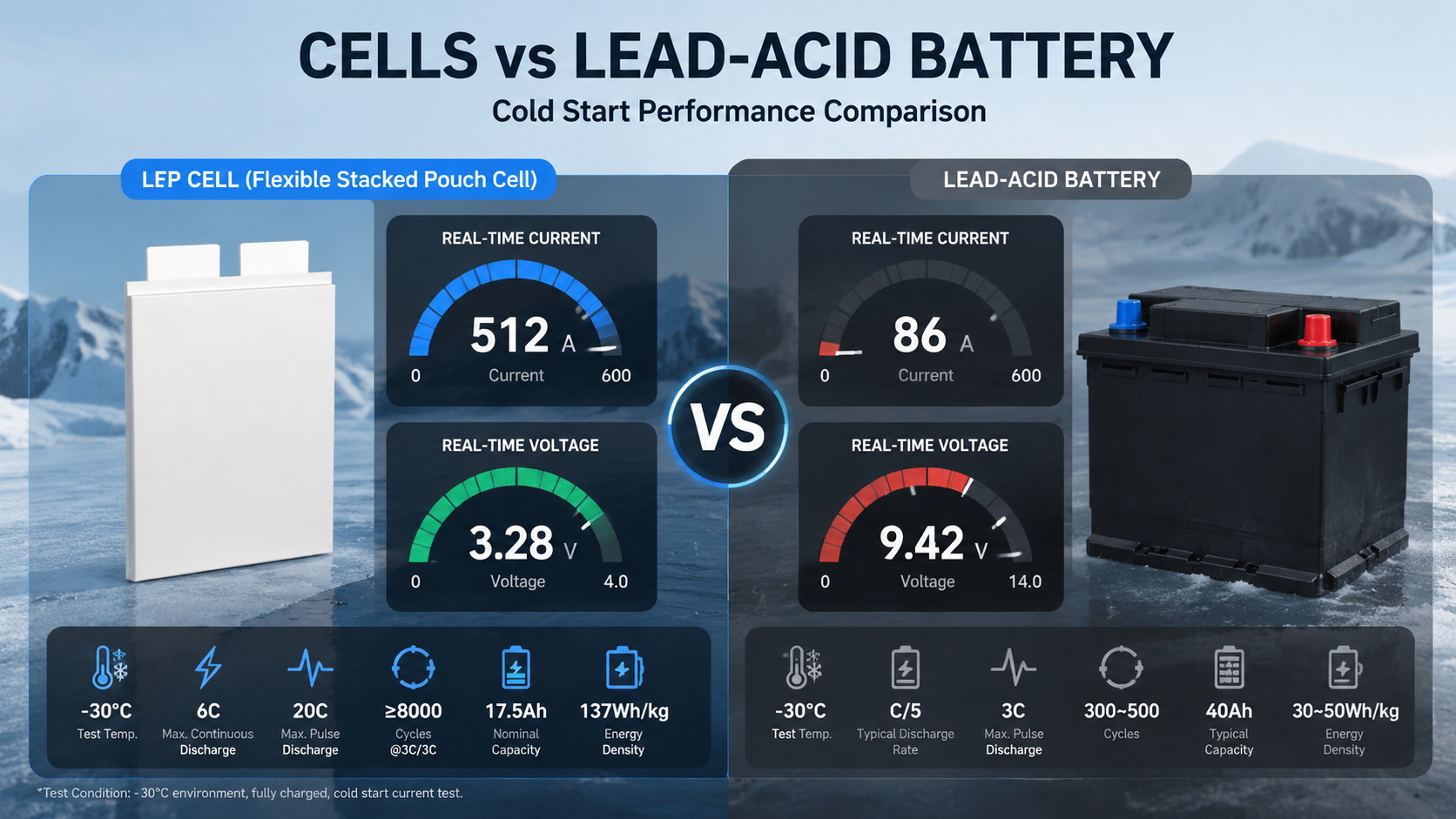 Lithium vs Lead-Acid Cranking Lithium vs Lead-Acid Cranking