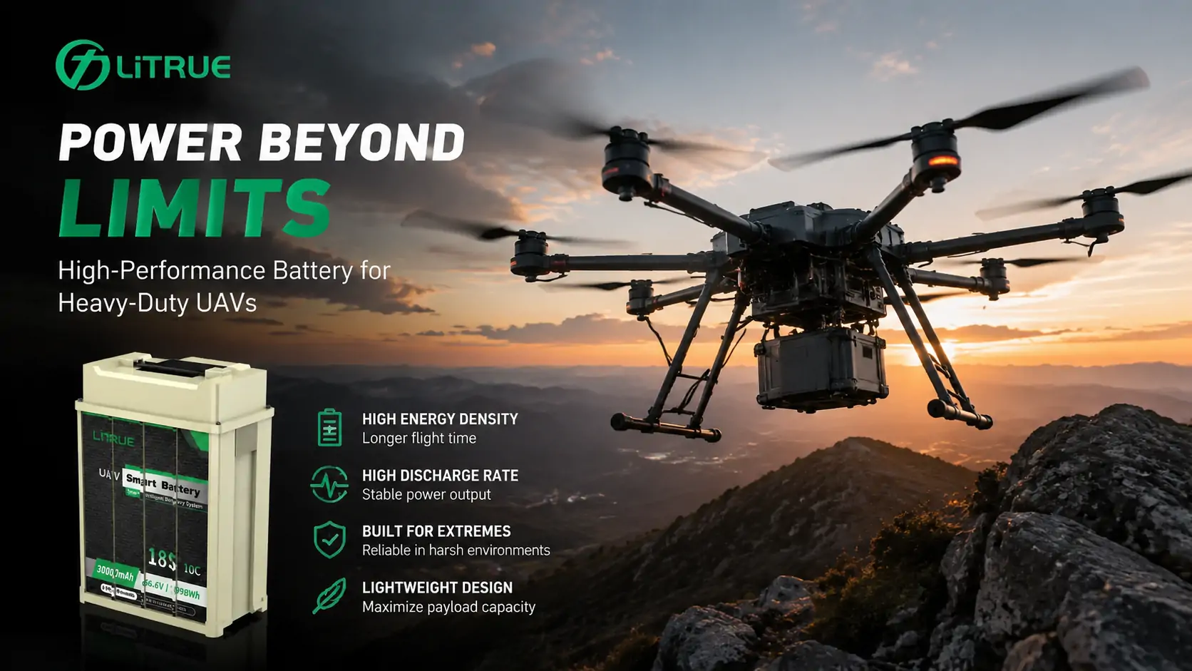 UAV lithium battery