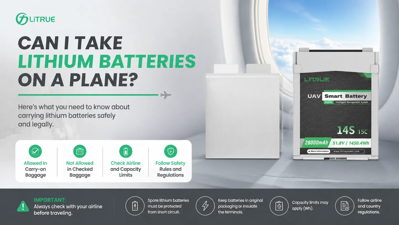Can I take lithium batteries on a plane Can I take lithium batteries on a plane