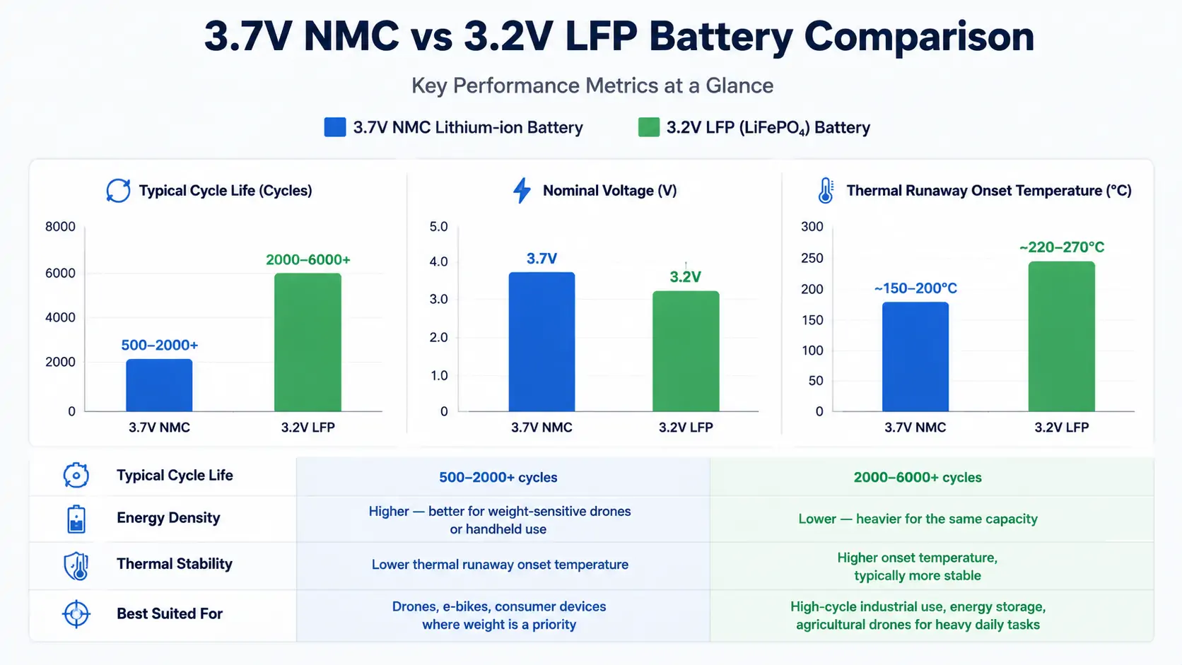 Lithium-Ion vs LFP Lithium-Ion vs LFP
