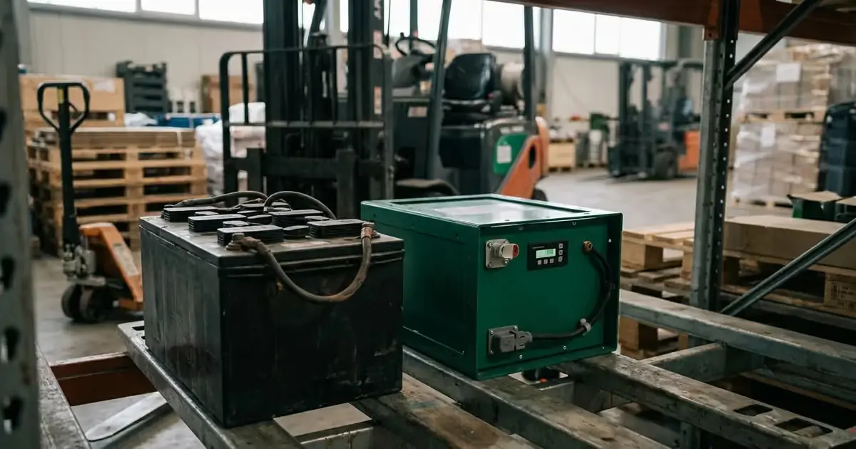 Forklift Lithium Battery vs Lead-Acid