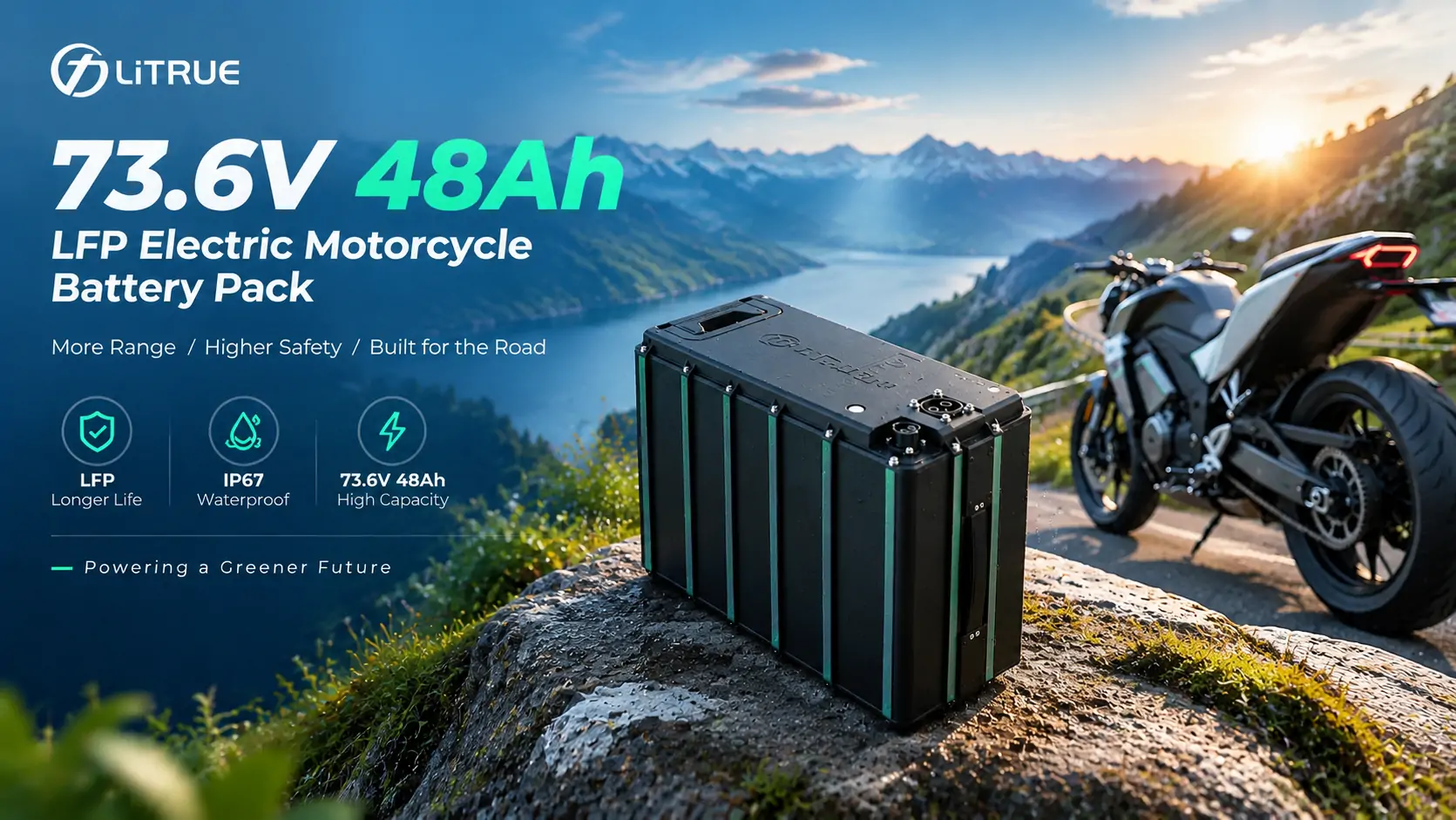 LFP IP67 electric motorcycle battery pack LFP IP67 electric motorcycle battery pack