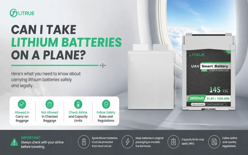 Can I Take Lithium Batteries on a Plane?